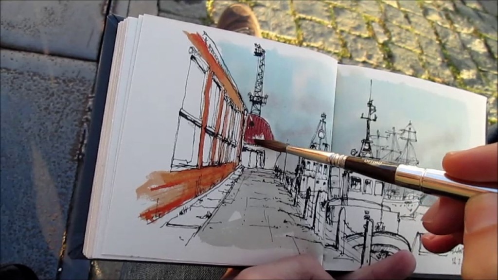 Umění v pohybu: Jak skicovat města a lidi kolem vás