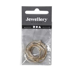 20mm kulatý základ pro náušnice - 8 kusů v různých barvách | Gilded