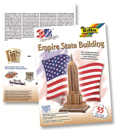 Levně 3D-Model Empire State Building 55 dílů