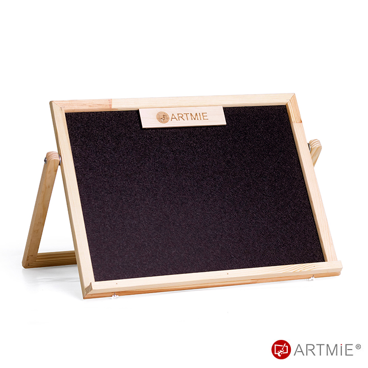 Dětská magnetická oboustranná tabule ARTMIE se stojanem 30 x 40 cm