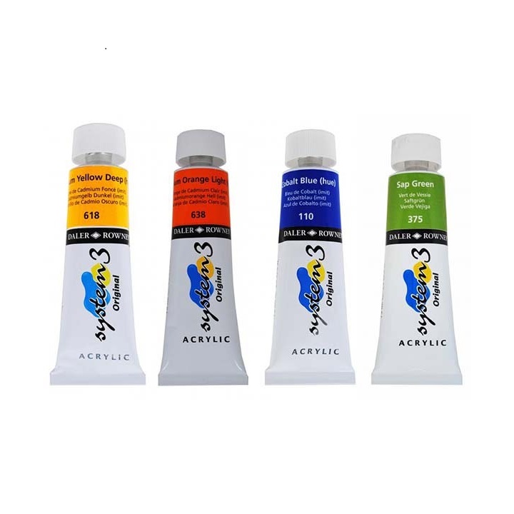 Levně Akrylová barva Daler-Rowney SYSTEM 3 75 ml / různé odstíny