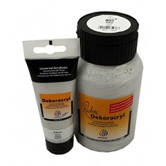 Barva Dekoracryl 100ml. stříbrná