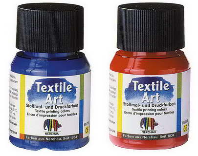 Barva na světlý textil 59 ml / různé odstíny