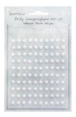 Dekorační perličky 5 mm 100 ks | různé barvy