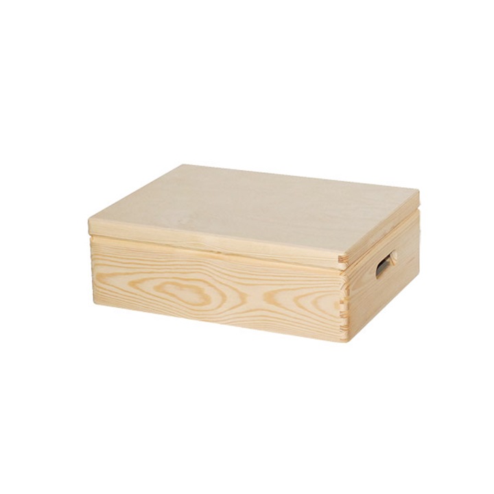 Dřevěná krabice na dekorování 30x40x13.5 cm dřevěné polotovary na kreativní práce