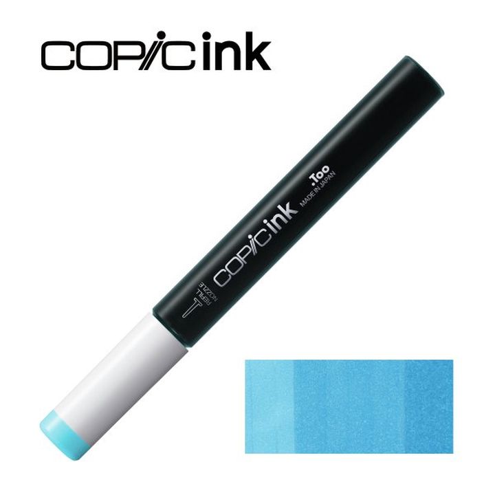 Barevná náplň COPIC Ink 12 ml / Robin's Egg Blue - B02 Náhradní lihová náplň do popisovačů