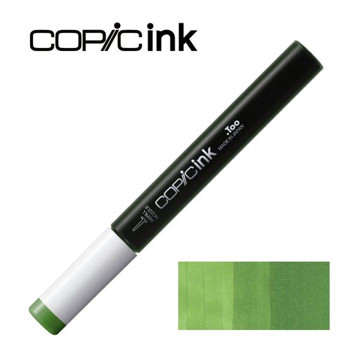 Barevná náplň COPIC Ink 12 ml / Grass Green - YG17 Náhradní lihová náplň do popisovačů