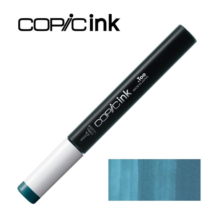 Barevná náplň COPIC Ink 12 ml / Blue Green - BG09 Náhradní lihová náplň do popisovačů