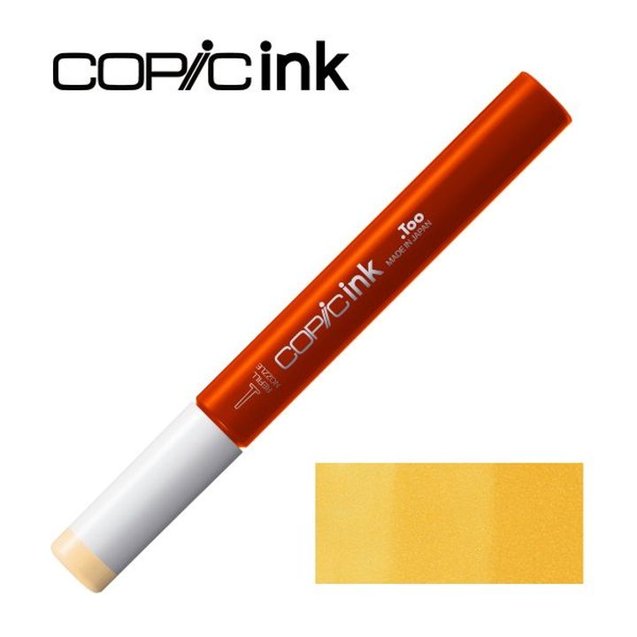 Barevná náplň COPIC Ink 12 ml / Buttercup Yellow - Y21 Náhradní lihová náplň do popisovačů