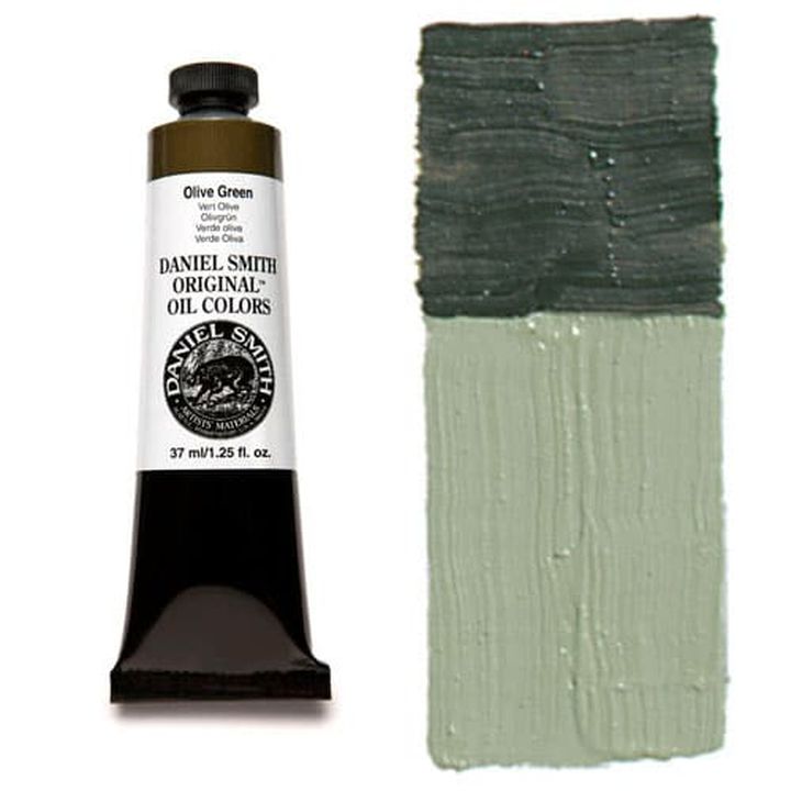 Olejová barva Daniel Smith Original 37ml / olivová zelená Profesionální olejová barva