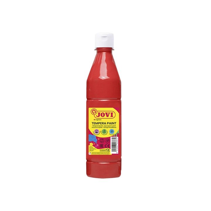 Tekutá temperová barva JOVI 250 ml - červená tekutá temperová barva Jovi