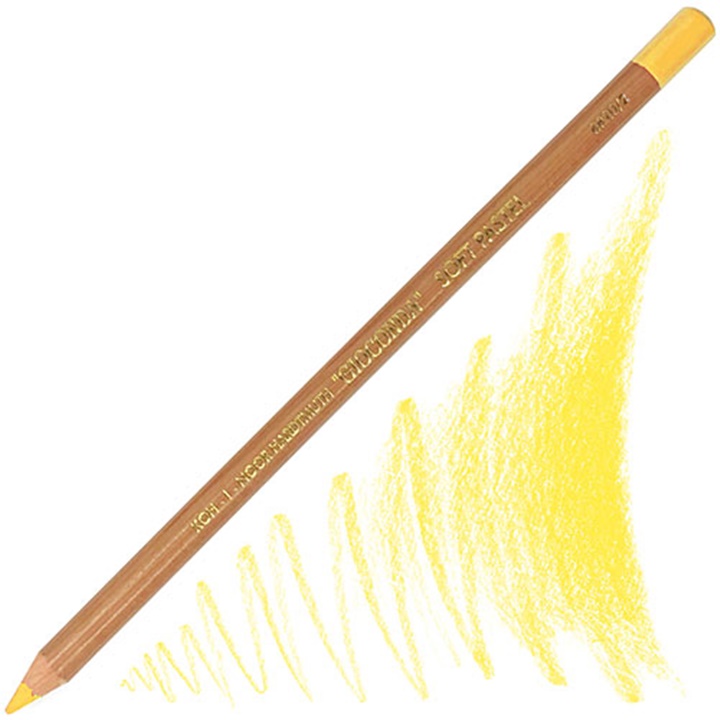 Suchý pastel v tužce KOH-I-NOOR / Chrom žlutá křída v tužce