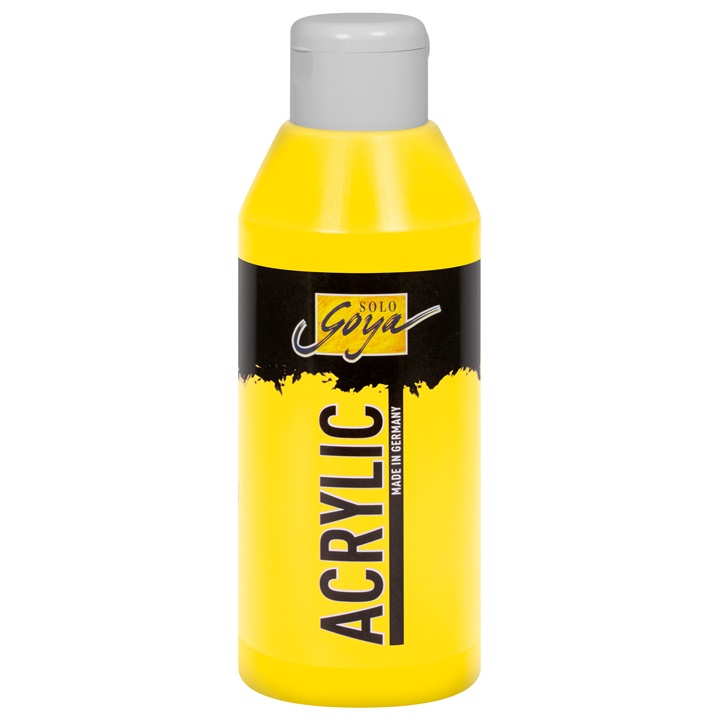 Akrylová barva Solo Goya Acrylic 250 ml - Genuine Yellow Light akrylové barvy