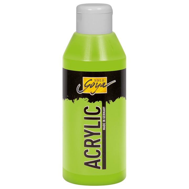 Akrylová barva Solo Goya Acrylic 250 ml - Yellowish Green akrylové barvy