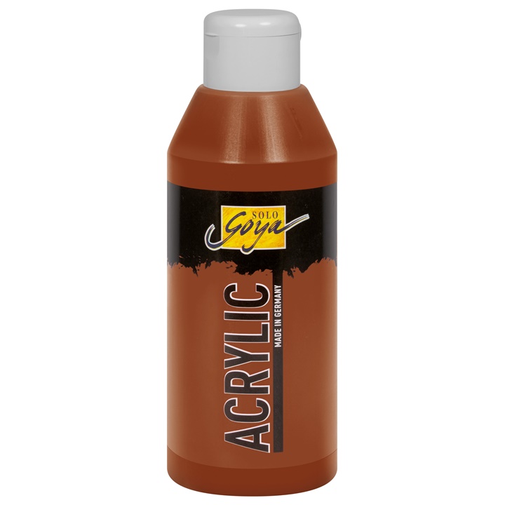 Akrylová barva Solo Goya Acrylic 250 ml - Dark Brown akrylové barvy