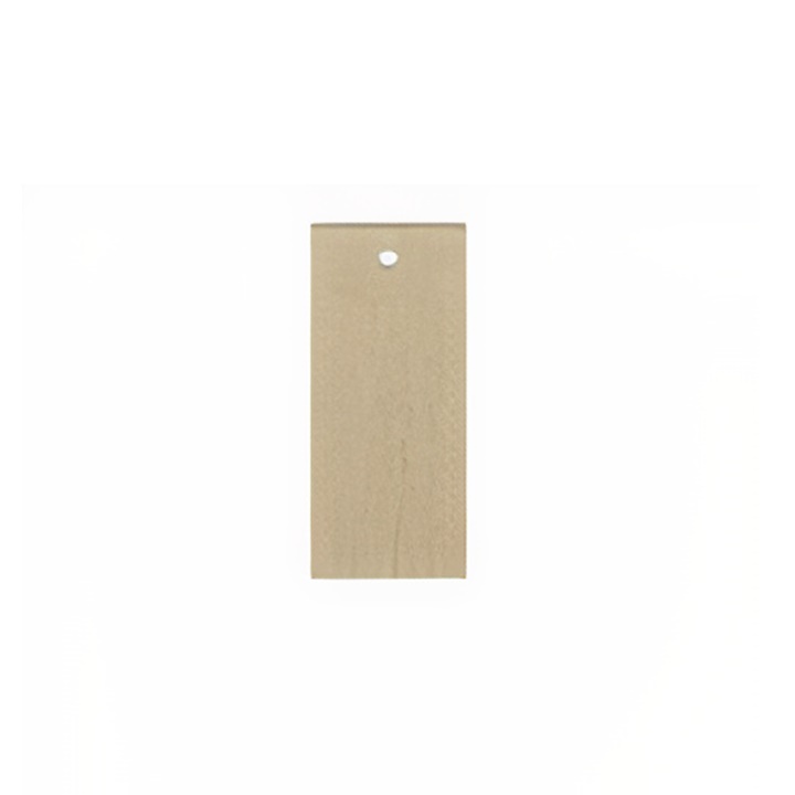 Dřevěný polotovar na výrobu bižuterie - obdélník 3.5 cm bižuterní komponenty