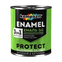 Antikorozní smalt 3 v 1  KOMPOZIT PROTECT 2,7 kg | různé odstíny