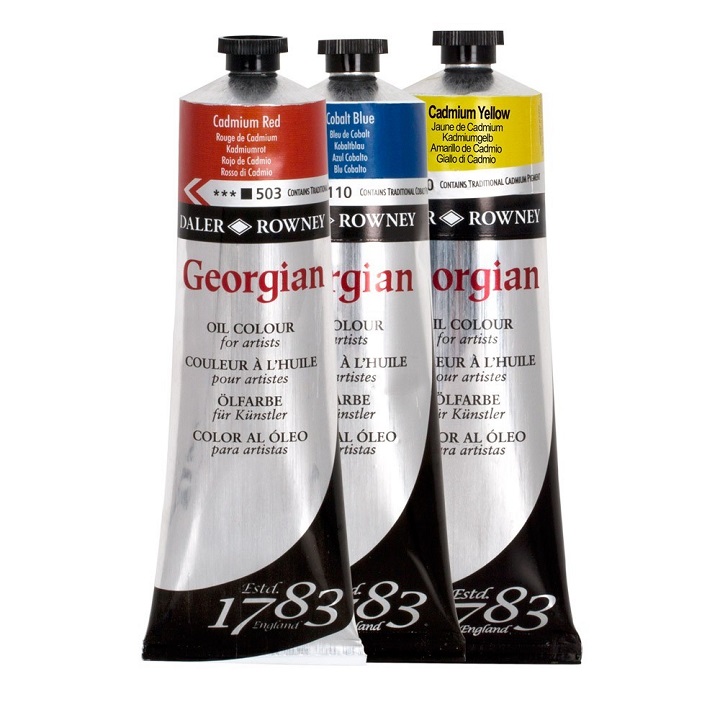 Olejová barva Daler-Rowney Georgian 75 ml / různé odstíny