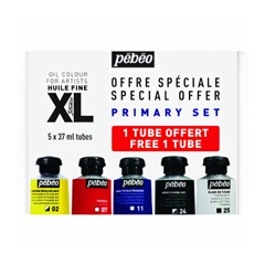 Základní sada olejových barev PEBEO Studio XL 5ks