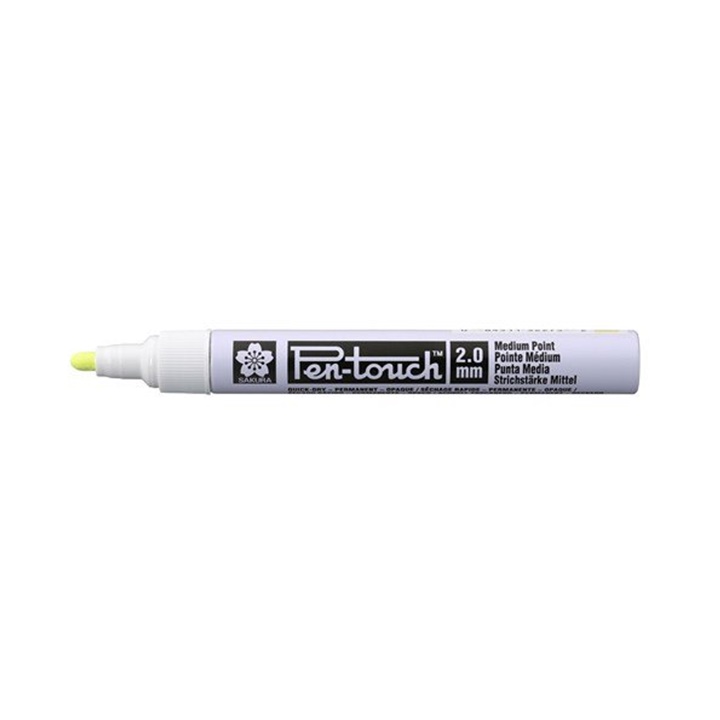 Sakura Pen-Touch Marker medium/fluorescent žlutá umělecký popisovač