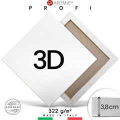 3D Malířské plátno na rámu PROFI - Různé rozměry