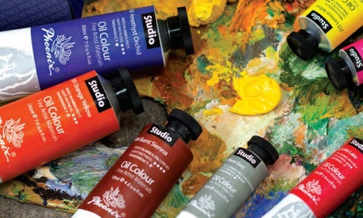 Olejová barva PHOENIX Studio Oil Colour - 120 ml - Yellow Mid olejové barvy