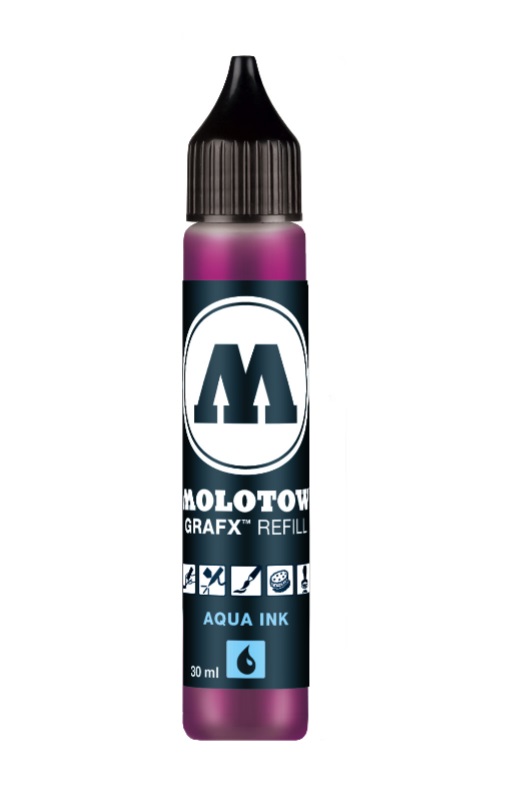 Levně MOLOTOW náhradní náplň GRAFX Aqua INK – 30 ml