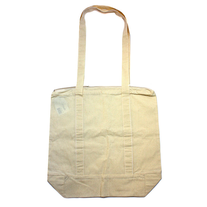 Levně Bavlněná plážová taška se zipem - 45 x 40 cm