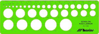 Technická šablona - 33 kruhů