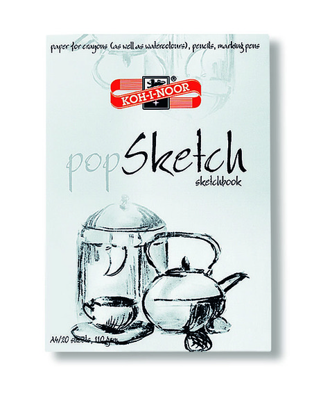 Levně Skicovací blok POP SKETCH KOH-I-NOOR A4/A3