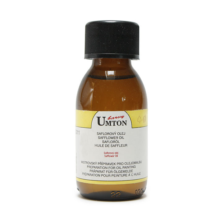 Saflorový olej UMTON 3211/1000 ml přípravky pro olejomalbu UMTON