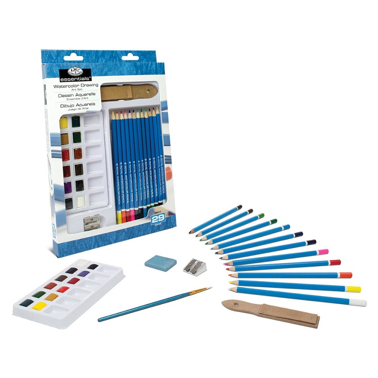 Akvarelový set Royal & Langnickel Essentials / 29 dílný
