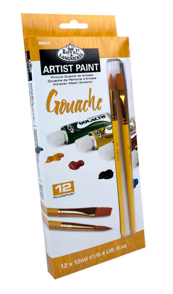 Kvašové barvy ARTIST Paint 12x12ml 