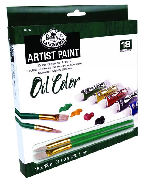 Olejové barvy ARTIST Paint 18x12ml