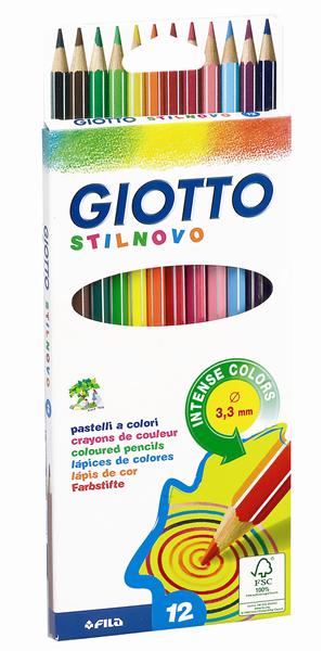 Barevné tužky GIOTTO - 12 barev