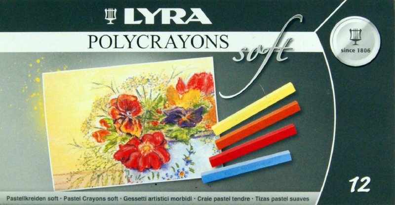 Levně Suché pastely LYRA Polycrayons SET12