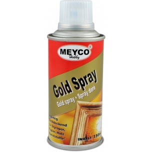 Metalický sprej 150 ml - zlatý  metalický sprej