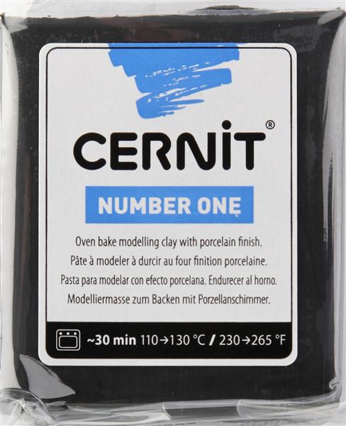 Modelovací hmota Cernit 56 g. - Black