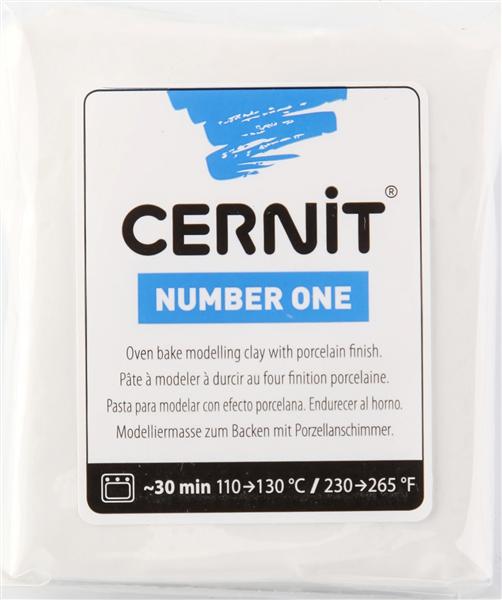 Modelovací hmota Cernit 56 g. - Opaque White