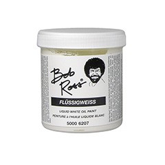 Podkladová tekutá olejová barva Bob Ross 250 ml - white 