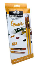 Kvašové barvy ARTIST Paint 12x12ml 