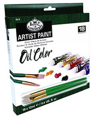 Olejové barvy ARTIST Paint 18x12ml