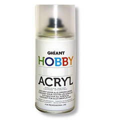 GHIANT závěrečný lak ve spreji - hobby-150 ml - MATNÝ