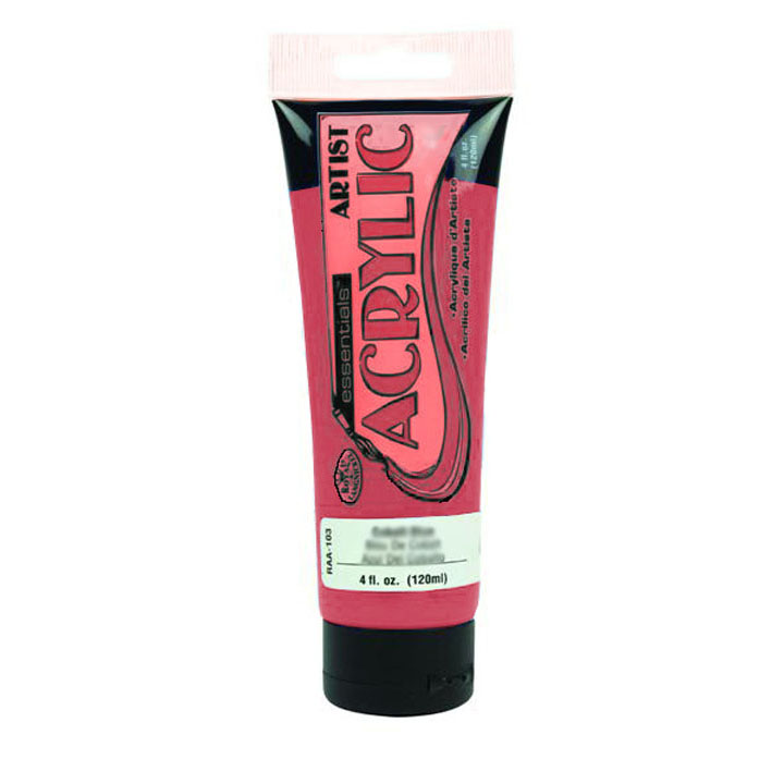 Akrylová barva 120 ml - Naptholene Carmine - tmavě růžová akrylové barvy Royal & Langnickel