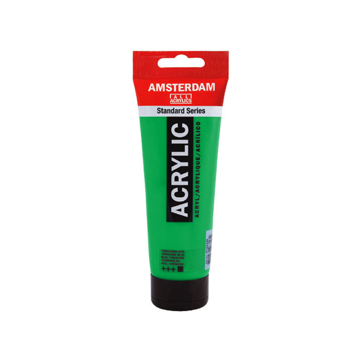 Akrylová barva Amsterdam Standart Series 120 ml / 605 Brilliant Green akrylová barva Royal Talens