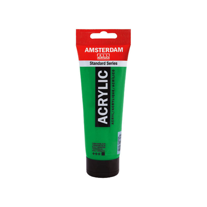Akrylová barva Amsterdam Standart Series 120 ml / 618 Permanent Green L akrylová barva Royal Talens