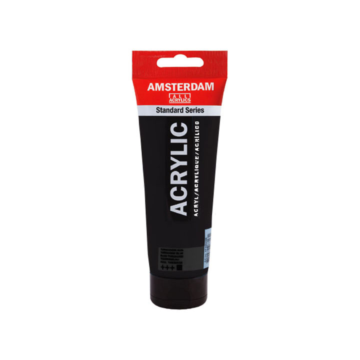 Akrylová barva Amsterdam Standart Series 120 ml / 735 Oxide Black akrylová barva Royal Talens