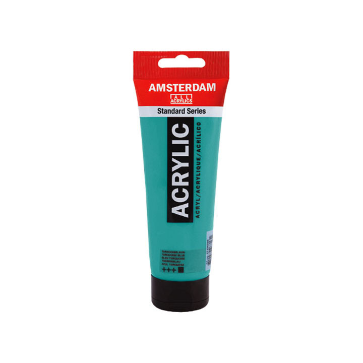 Akrylová barva Amsterdam Standart Series 250 ml / 661 Turquoise Green