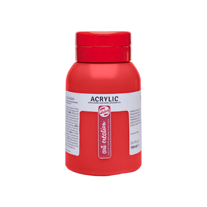 Akrylová barva ArtCreation Essentials 750 ml - naftol červená - 396 akrylové barvy Royal Talens