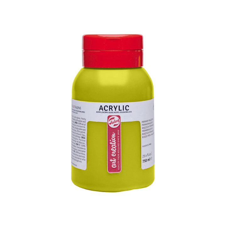 Akrylová barva ArtCreation Essentials 750 ml - Základní žluta - 275 akrylové barvy Royal Talens